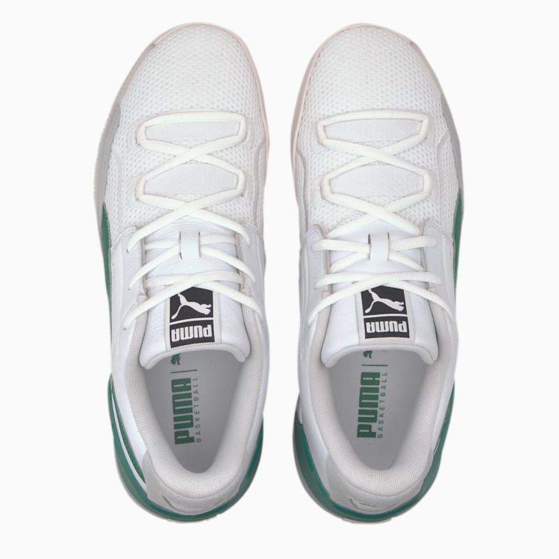 Jual Sepatu Basket Puma Clyde Hardwood White Green Original 193663 02 - hoopspoint.com